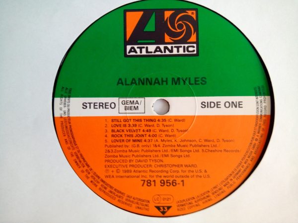 Alannah Myles: Alannah Myles, Alannah Myles, Blues Rock, Pop Rock, Venta de vinilos pop-rock, discos de vinilo pop-rock, Tienda de vinilos, venta online de vinilos