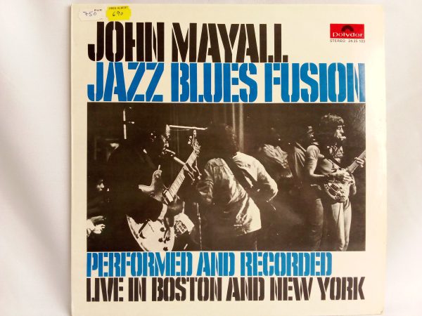John Mayall: Jazz Blues Fusion, John Mayall, vinilos de John Mayall, Tienda de vinilos Providencia, venta de vinilos de Rock, Tienda online Rock, Blues Rock, Jazz-Rock, Fusion, Venta vinilos de Jazz Chile, discos de vinilo Jazz-Rock