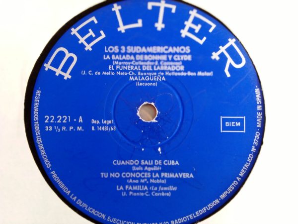 Los 3 Sudamericanos, vinilos de Los 3 Sudamericanos, Música Latinoamericana, Bolero, Tienda de vinilos Chile, vinilos en Oferta