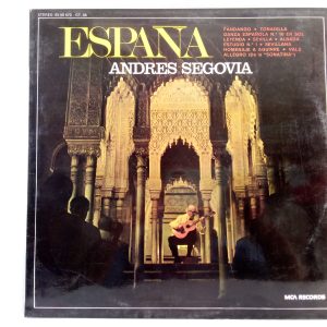 Oferta vinilos, Andres Segovia: España, venta discos de vinilo, Tienda de vinilos online, vinilos música clasica, venta vinilo Santiago