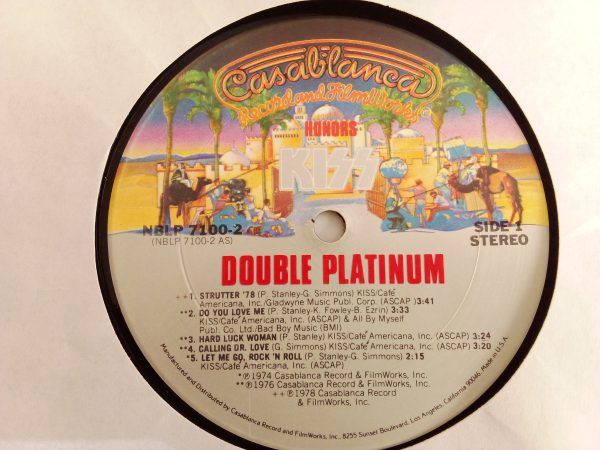 Kiss: Double Platinum, compilado vinilo de Kiss, Kiss, discos de vinilo Kiss, vinilos de Rock Chile, venta online vinilos Rock