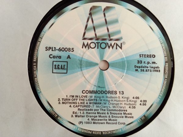 Vinitrola | Commodores: Commodores 13, Commodores, discos de vinilo Commodores, Soul, Funk, Disco, venta vinilos de Soul, discos de vinilo Funk, vinilos de Disco, Tienda online de vinilos