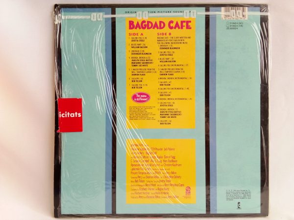 Varios: Bagdad Cafe (Banda Sonora Original), vinilos de películas, banda sonora de cine, Tienda de vinilos Santiago, vinilos Chile, venta online vinilos originales