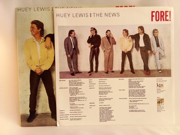 Huey Lewis And The News: Fore!, Huey Lewis And The News, vinilos de Huey Lewis And The News, Venta vinilos de Pop Rock, vinilos de Pop Rock, Venta online discos de vinilo, vinilos baratos Chile, Oferta de vinilos