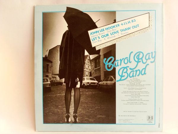 Carol Ray Band: John Lee Hooker + J.L.H. 83, funk, vinilos de funk. Oferta vinilos 12', vinilos Dj venta, tienda online de vinilos