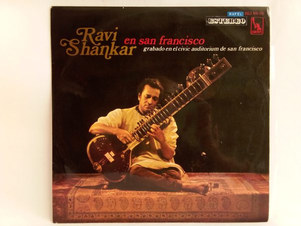 Ravi Shankar: Ravi Shankar En San Francisco, Ravi Shankar, venta vinilos de Ravi Shankar, vinilos de Ragas, folklore, Música de la India, Tienda de vinilos, vinilos Santiago