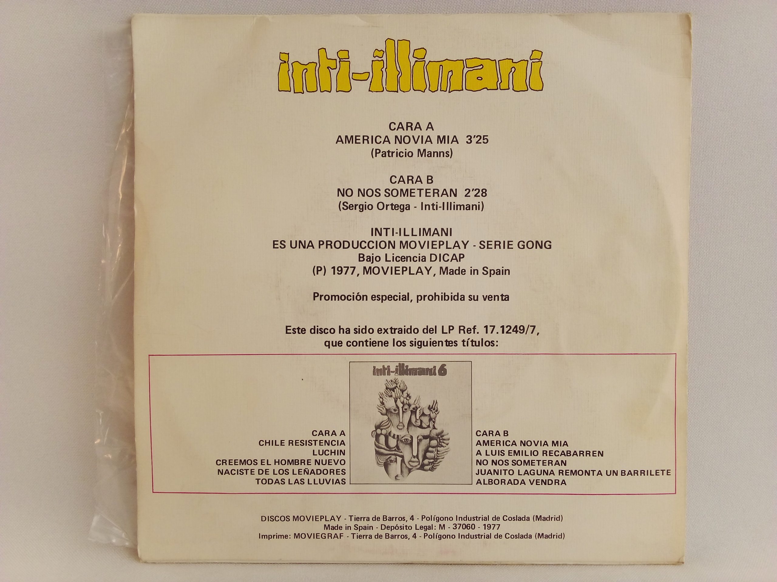 Inti-Illimani: América Novia Mía, Inti-Illimani, Folklore Latinoamericano, Nueva Canción Chilena, vinilos de Inti-Illimani, vinilos online chile, vinilos chile