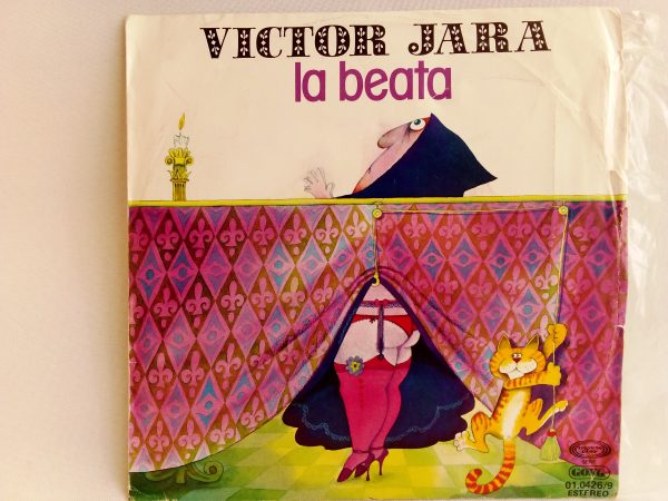 Víctor Jara: La Beata, Víctor Jara, vinilos de Víctor Jara, Nueva Canción Chilena, vinilos Chile, vinilos Santiago