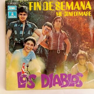 Los Diablos: Fin De Semana, Los Diablos, Balada en español, pop español, vinilos chile, vinilos en oferta, vinilos Santiago
