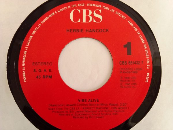 Herbie Hancock: Vibe Alive, Herbie Hancock, vinilos de Herbie Hancock, vinilos de Jazz, Jazz-Funk, vinilos Chile, vinilos Santiago, Venta vinilos en Oferta