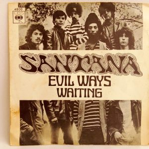 Santana: Evil Ways / Waiting, Santana, vinilos de Santana, Rock Clásico, vinilos de Rock Clásico, Oferta vinilos de Rock, vinilos Chile, Vinilos Santiago, Vinilos en Oferta
