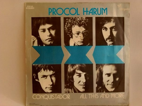 Procol Harum: Conquistador / All This And More, Procol Harum, vinilos de Procol Harum, Rock Sinfónico, Tienda vinilos de Rock, vinilos Chile, Vinilos Providencia Santiago, Vinilos en Oferta