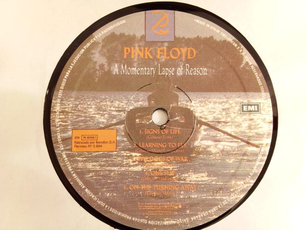 Pink Floyd: A Momentary Lapse Of Reason, Pink Floyd, vinilos de Pink Floyd, Pink Floyd Chile, Rock Progresivo, Rock Clásico, vinilos de Rock Chile, discos de vinilo Rock