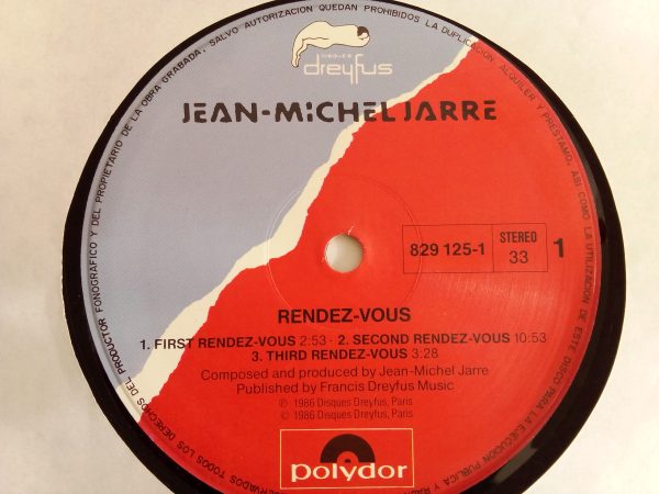 Jean Michel Jarre: Rendez-Vous, Jean Michel Jarre, vinilos de Jean Michel Jarre, Electrónica, Synth-pop, Ambient, vinilos de Electrónica, vinilos de Synth-pop, vinilos de Ambient, vinilos Chile, Vinilos Santiago