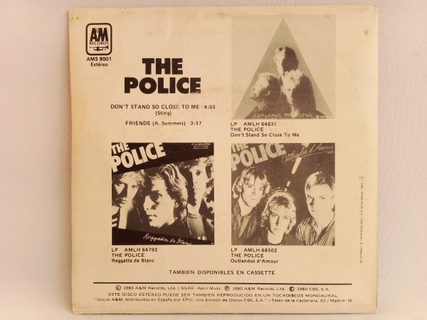 The Police: Don't Stand So Close To Me, The Police, vinilos de The Police, Pop Rock, New Wave, Oferta vinilos de Pop Rock, Oferta vinilos de New Wave, vinilos Chile, Vinilos Providencia Santiago, Vinilos en Oferta