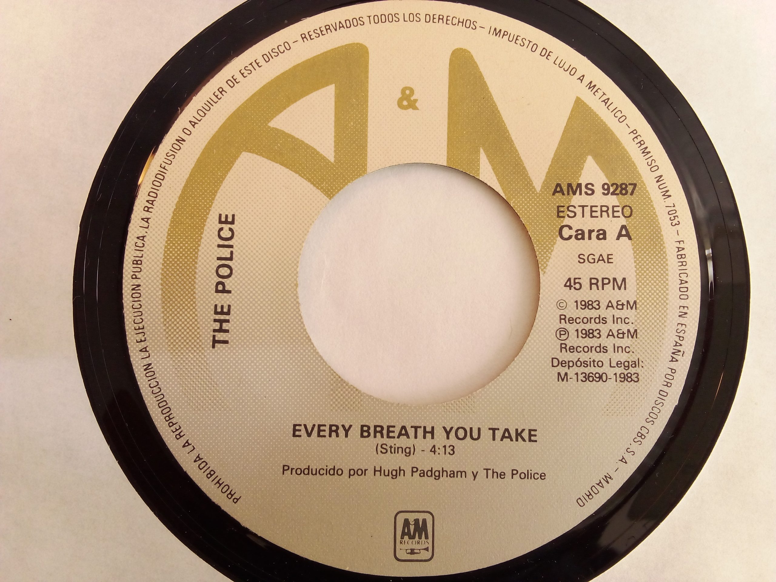 The Police: Every Breath You Take, The Police, vinilos de The Police, Tienda de vinilos Rock, venta online vinilos rock, Pop Rock, Rock Alternativo, vinilos Chile