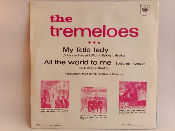 The Tremeloes: My Little Lady, The Tremeloes, vinilos de The Tremeloes, Rock & Roll, Pop Rock, vinilos de Pop Rock en oferta, vinilos Chile, Vinilos Providencia Santiago, venta de vinilos en Santiago, vinilos en Oferta, vinilos baratos