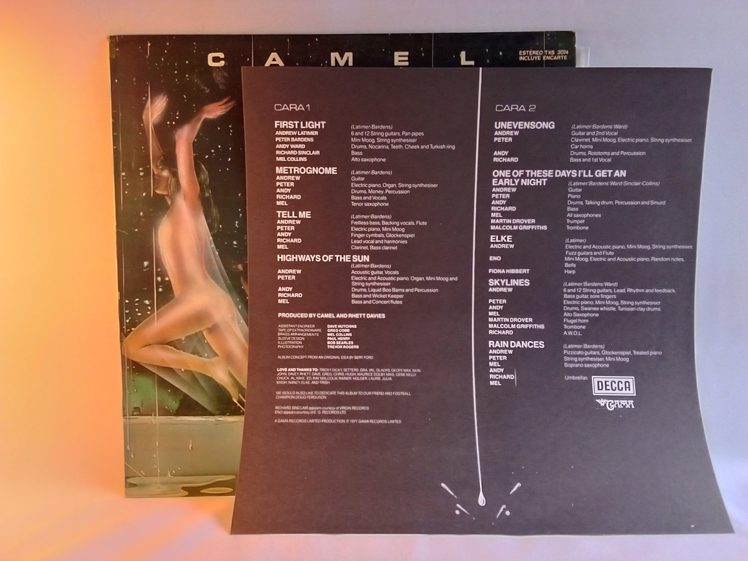 Vinilos en Chile | Camel: Rain Dances, Camel, venta vinilos de Camel Chile, Vinilos Providencia Chile, Venta online vinilos Chile, vinilos Chile, Vinilos Santiago, venta de vinilos chile, vinilos de época, Rock Progresivo, vinilos de Rock Progresivo Providencia