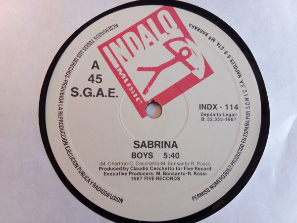 Sabrina: Boys, Sabrina, venta vinilos de Sabrina, Italo-Disco, venta vinilos de Italo-Disco, Tienda de vinilos música electrónica, vinilos Chile, Vinilos Providencia Santiago, vinilos discos baratos, vinilos en Oferta, vinilos baratos