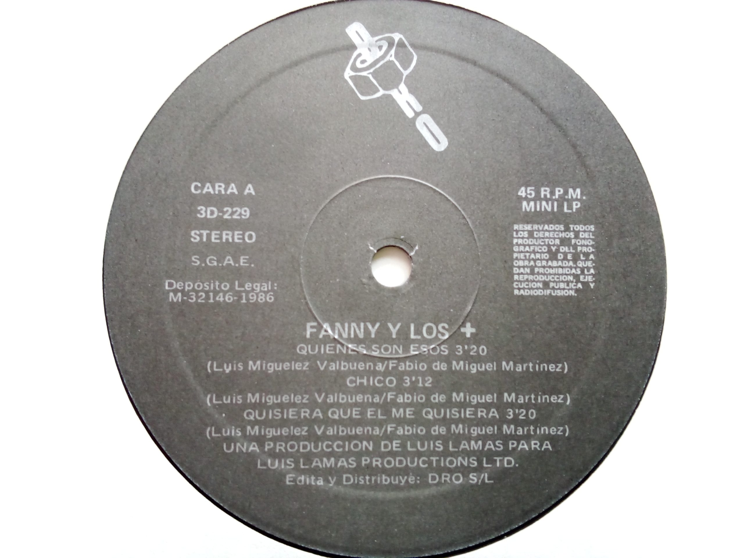 Viilos Chile | Fanny Y Los +, vinilos de Fanny Y Los +, Vinilos de la movida, venta vinilos de Pop español, Synth-Pop, vinilos de Synth-Pop español, vinilos de época, vinilos Santiago