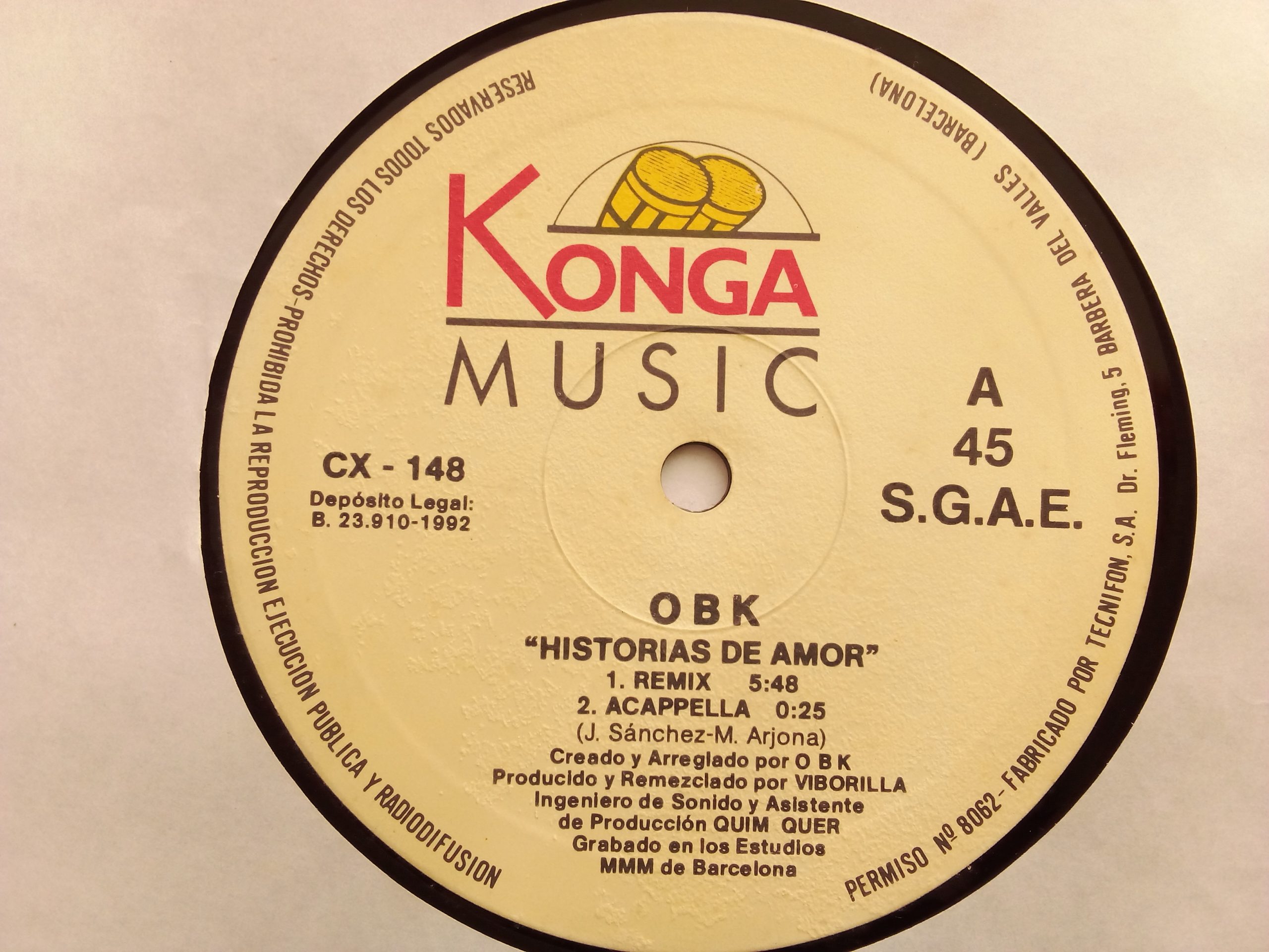 Vinilos Chile ## OBK: Historias De Amor, OBK, vinilos de OBK, Synth-pop español, Synth-pop, discos de vinilo Synth-pop, vinilos 12' Synth-pop, venta vinilos Pop Rock Chile, vinilos Santiago