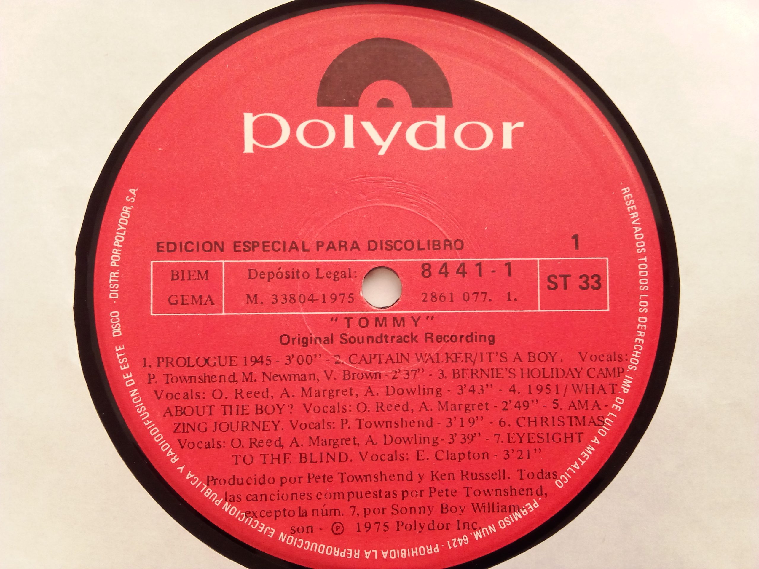 Vinilos Black Friday Descuentos | Varios: Tommy (Banda Sonora Original De La Película), The Who, vinilos The Who, Vinilos Black Friday, vinilos en Oferta, vinilos baratos, vinilos de Pop Rock