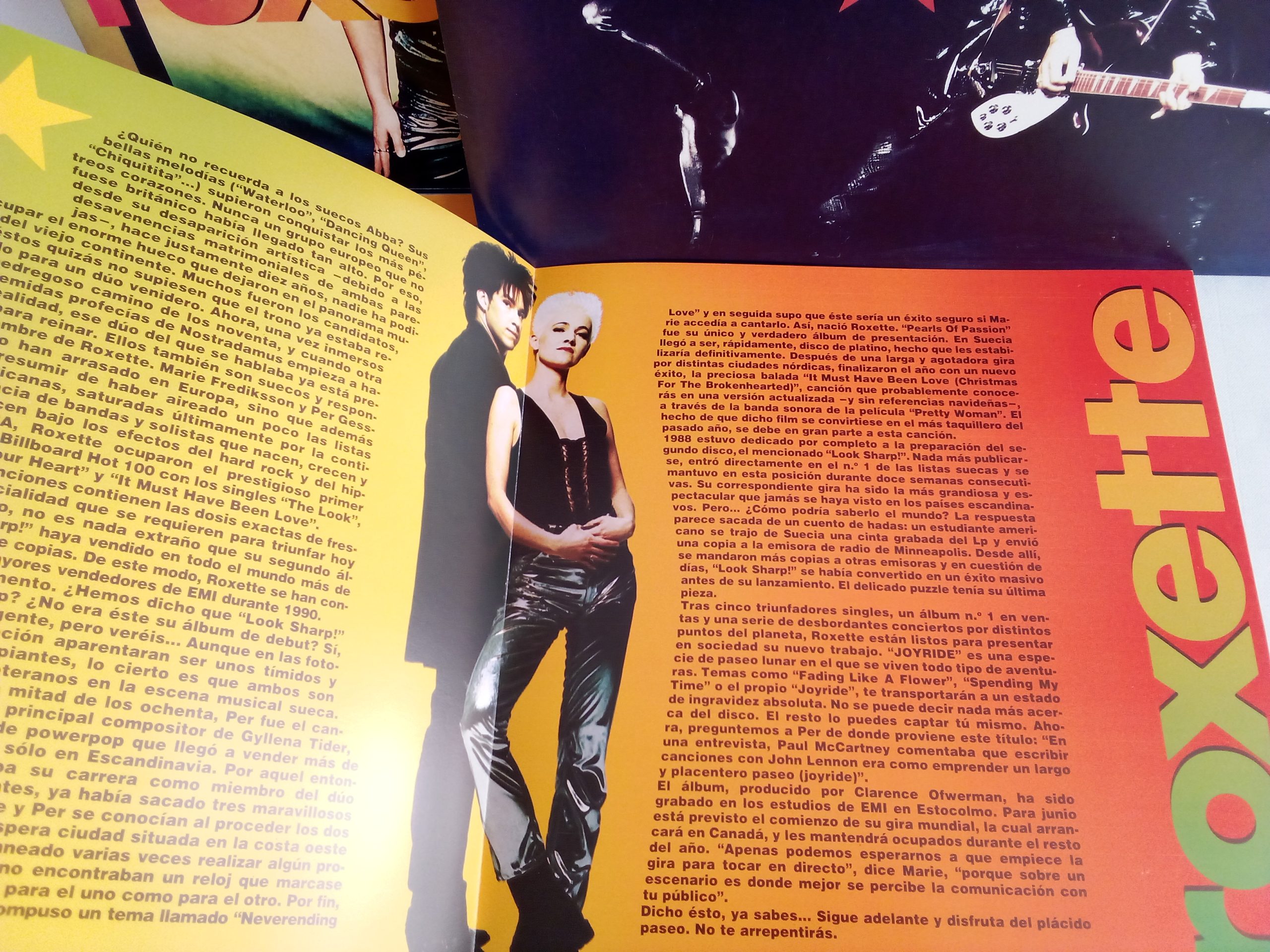 Tienda de vinilos - Roxette: Joyride, vinilos de Roxette, Roxette, Pop Rock, venta vinilos Pop Rock, discos Pop Rock Chile, vinilos en Oferta