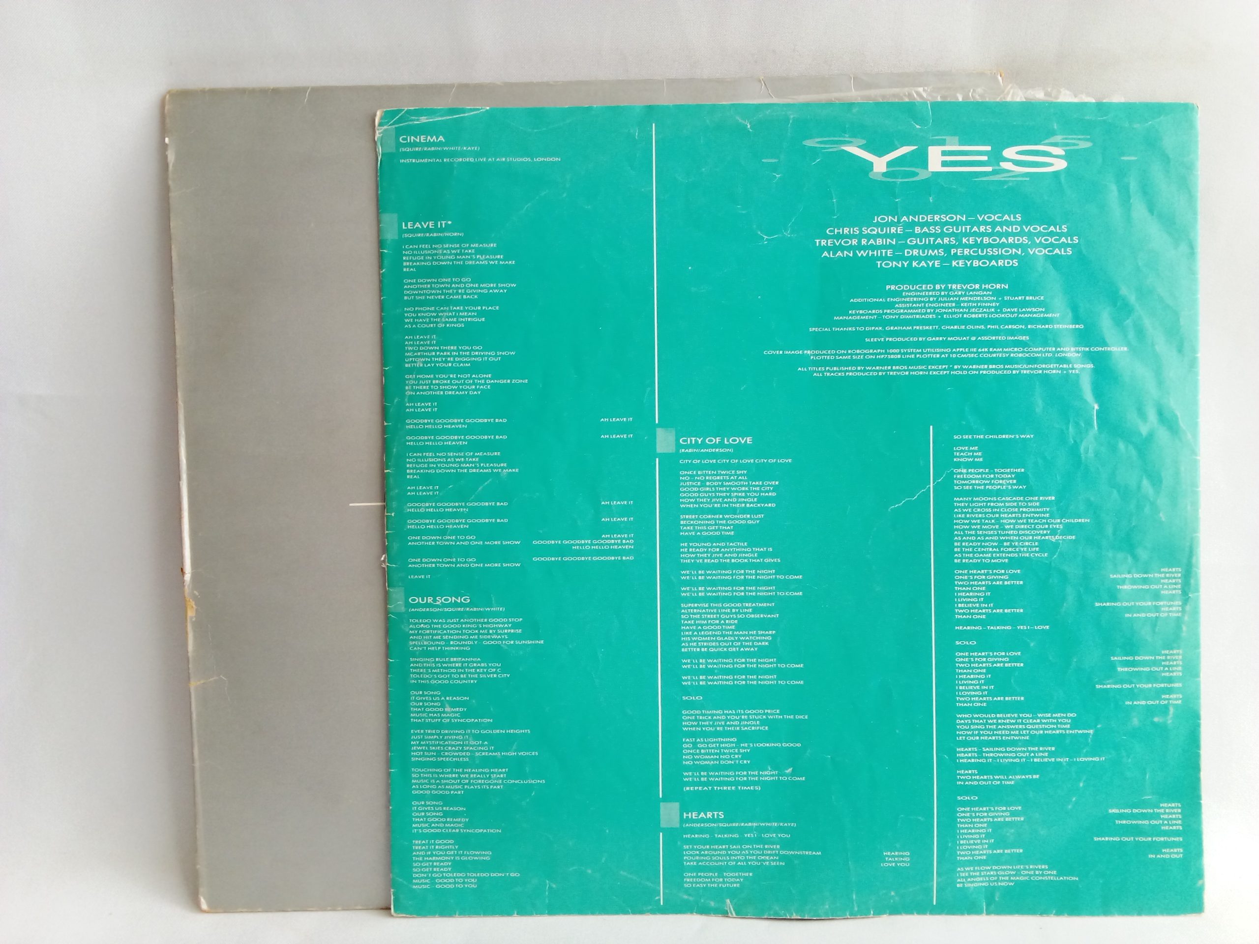 Yes: 90125, Yes, vinilos de Yes, Pop Rock, vinilos de Pop Rock Chile, venta online vinilos vinilos de Pop Rock, vinilos de Pop Rock baratos, vinilos de época