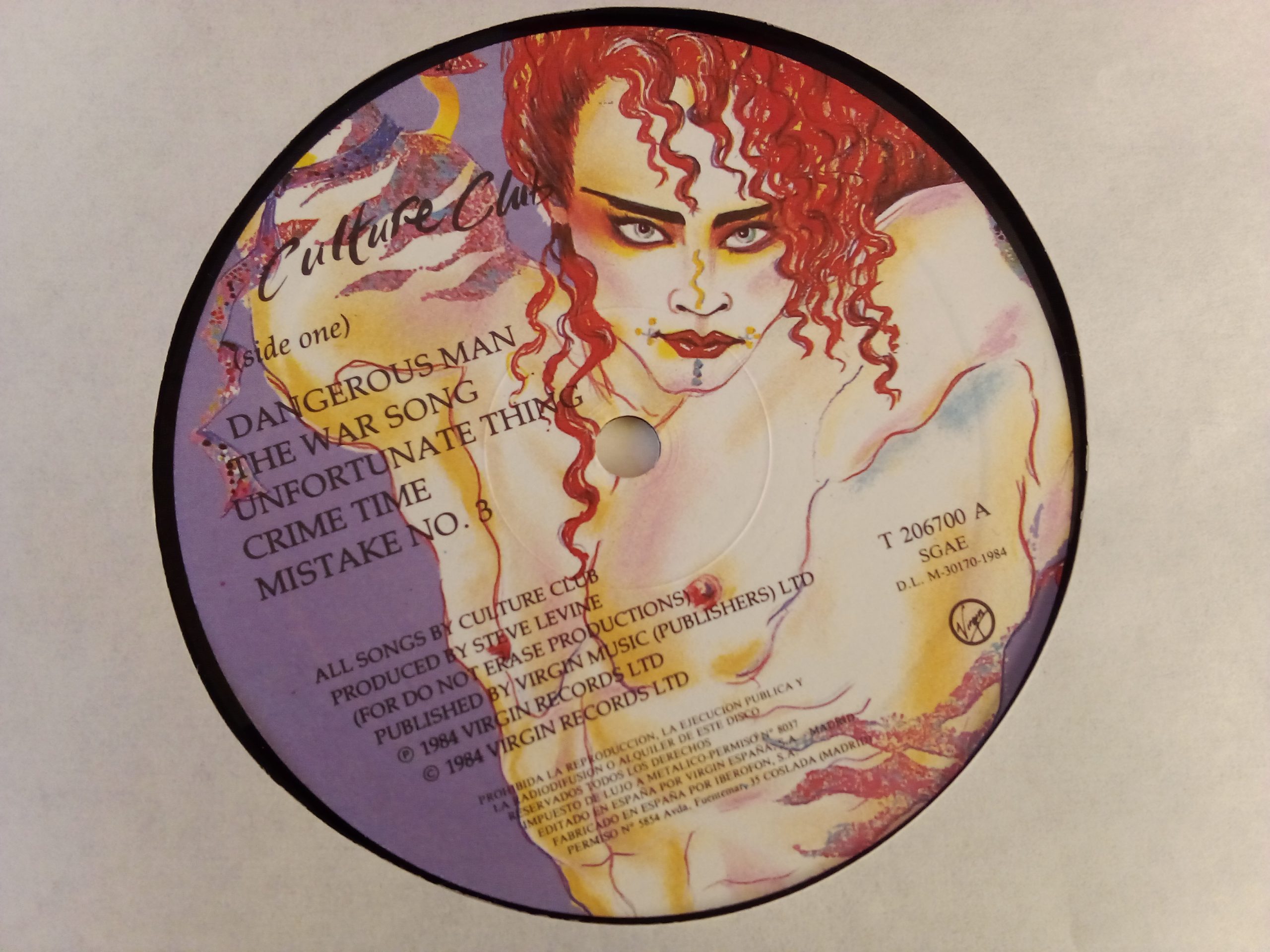 Culture Club: Waking Up With The House On Fire, Culture Club, vinilos de Culture Club, Boy George, Venta de vinilos online, Vinilos discos baratos, Vinilos Providencia, Vinilos Santiago