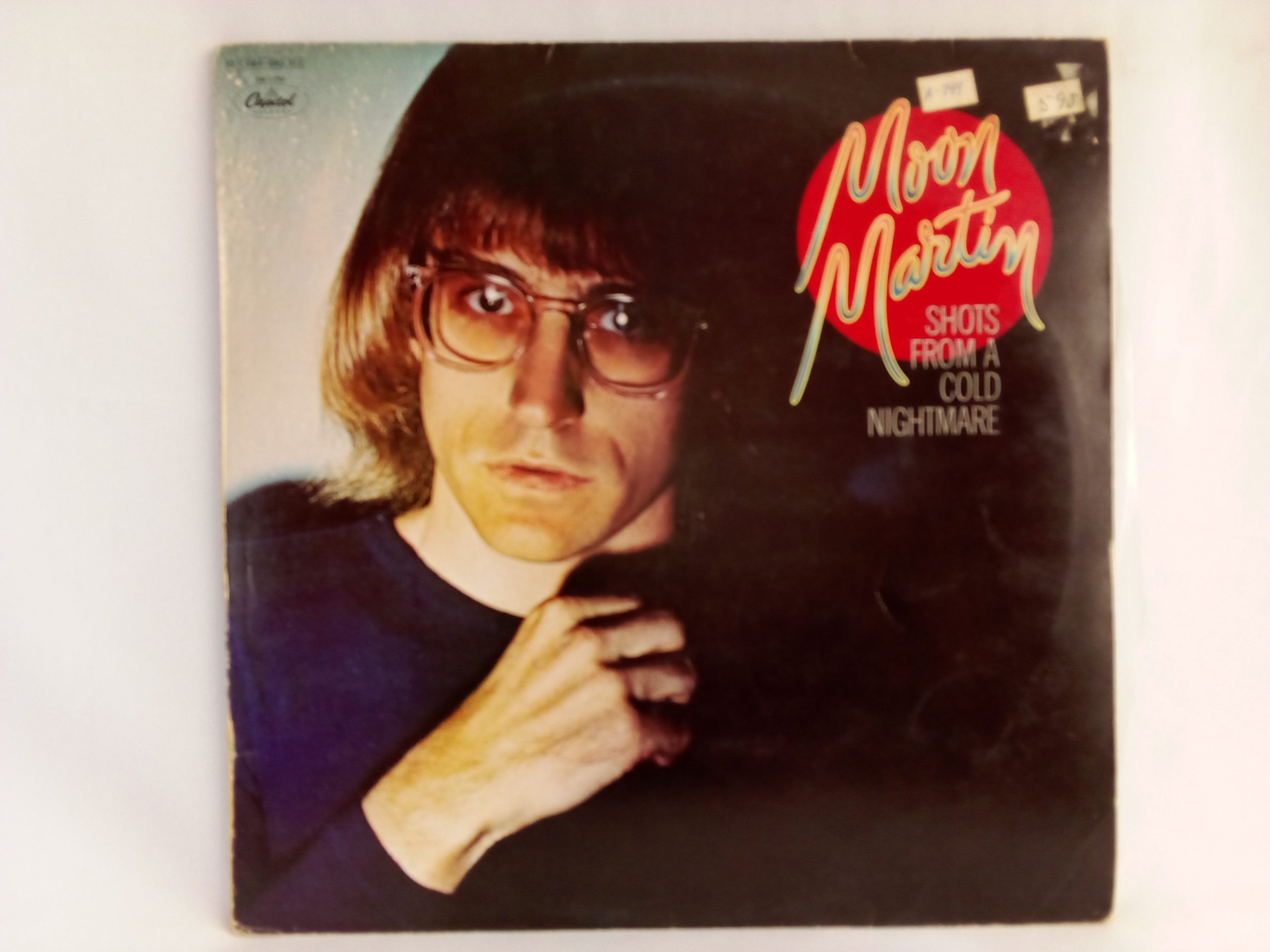Moon Martin: Shots From A Cold Nightmare, Moon Martin, vinilos de Moon Martin, Vinilos de Rock en Chile, Venta vinilos online Rock, tienda online vinilos, vinilos Chile