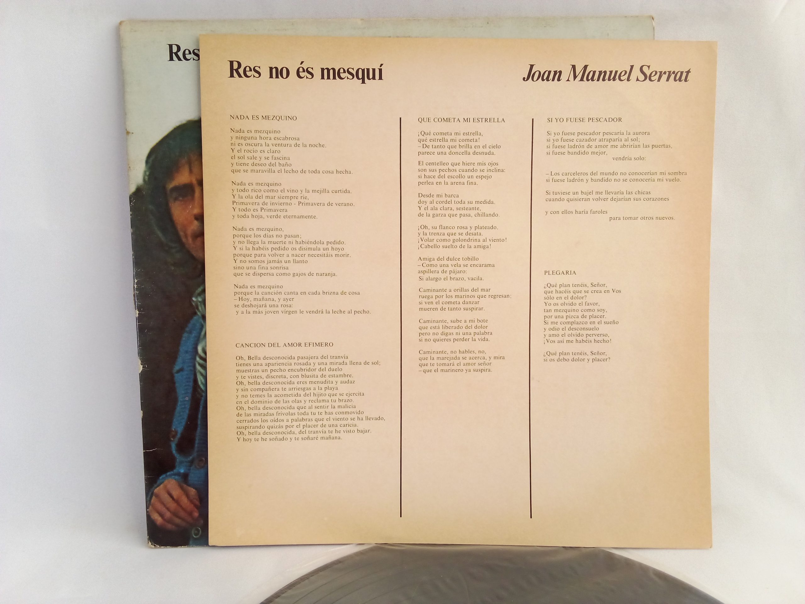 Joan Manuel Serrat: Res No És Mesquí - Imagen 4