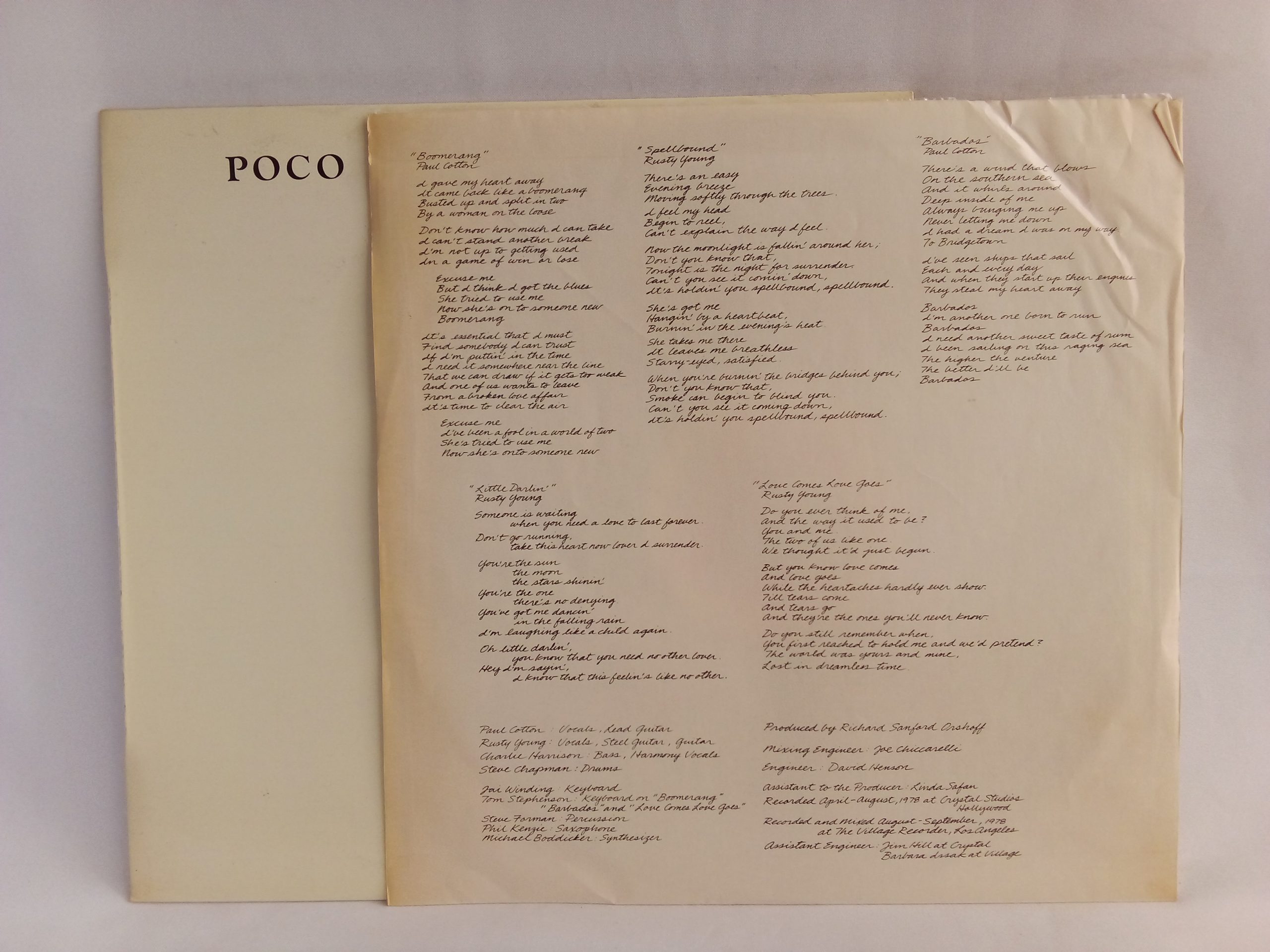 Poco: Legend (Leyenda), Poco, Country Rock, venta vinilos de Rock, Venta Online Vinilos de Country Rock, Vinilos de Rock Chile, Venta de vinilos online, Vinilos discos baratos, Vinilos Providencia, Vinilos Santiago
