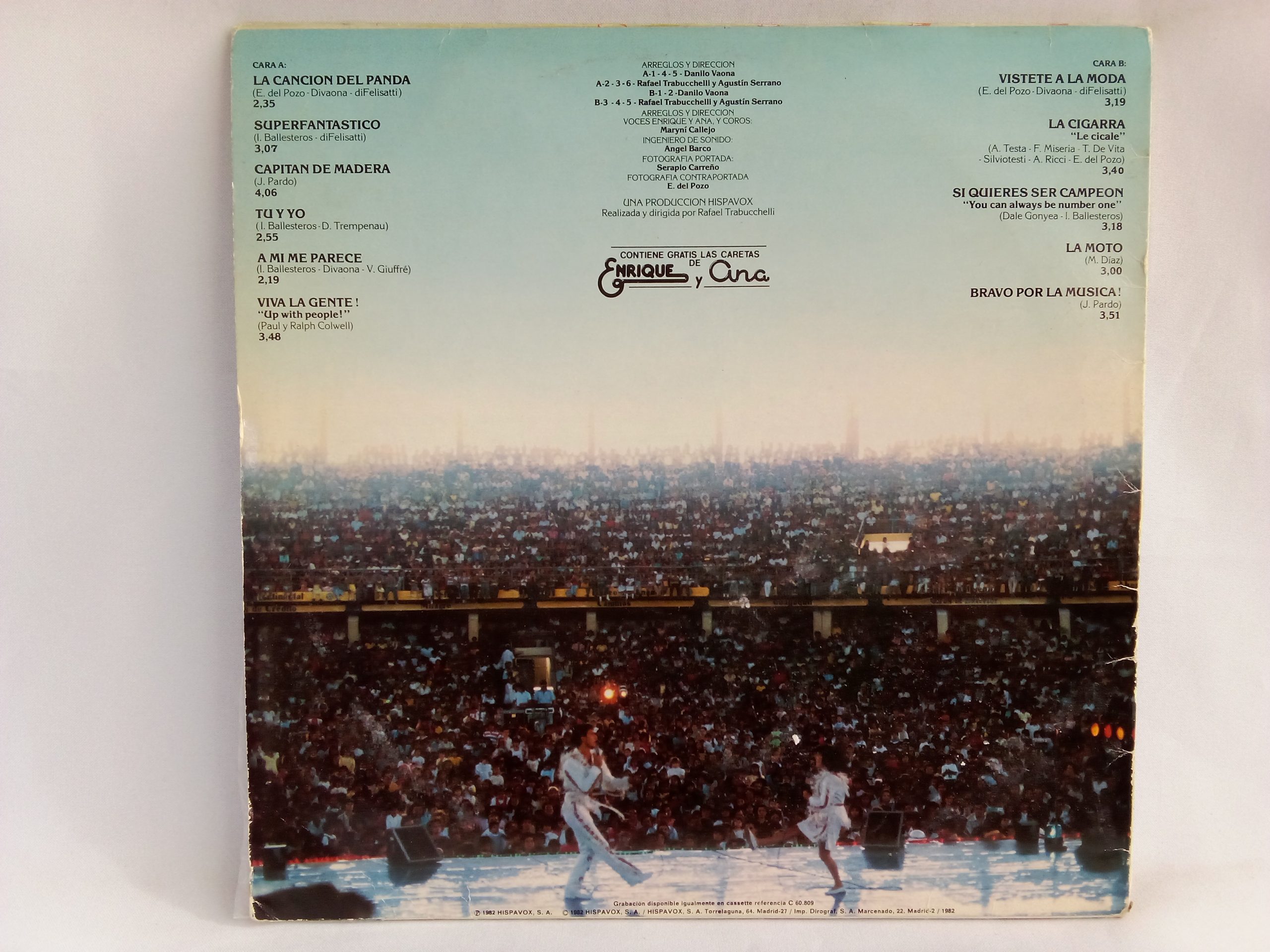 Enrique Y Ana: Para Nuestros Amigos, Enrique Y Ana, Canción Infantil, vinilos de Canción Infantil, Vinilos usados Chile, Venta de Vinilos Online, vinilos discos baratos, vinilos baratos Santiago