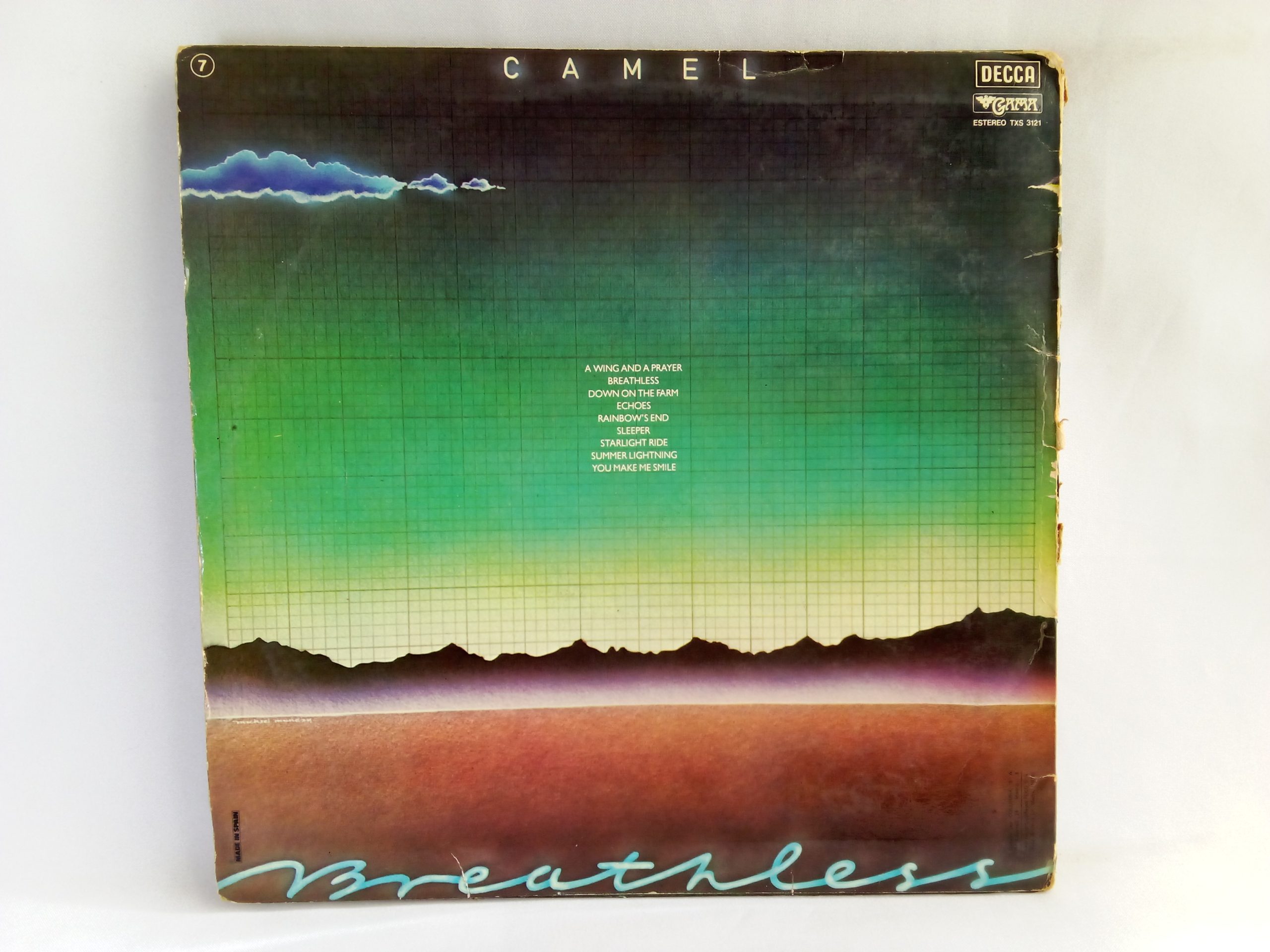 Vinilos Rock Oferta - Camel: Breathless, Camel, vinilos de Camel, Rock Progresivo, venta vinilos Rock Progresivo, Vinilos Providencia Chile, Venta online vinilos Chile, vinilos Chile, Vinilos Santiago, venta de vinilos chile, vinilos de época, Tienda vinilos de rock Chile