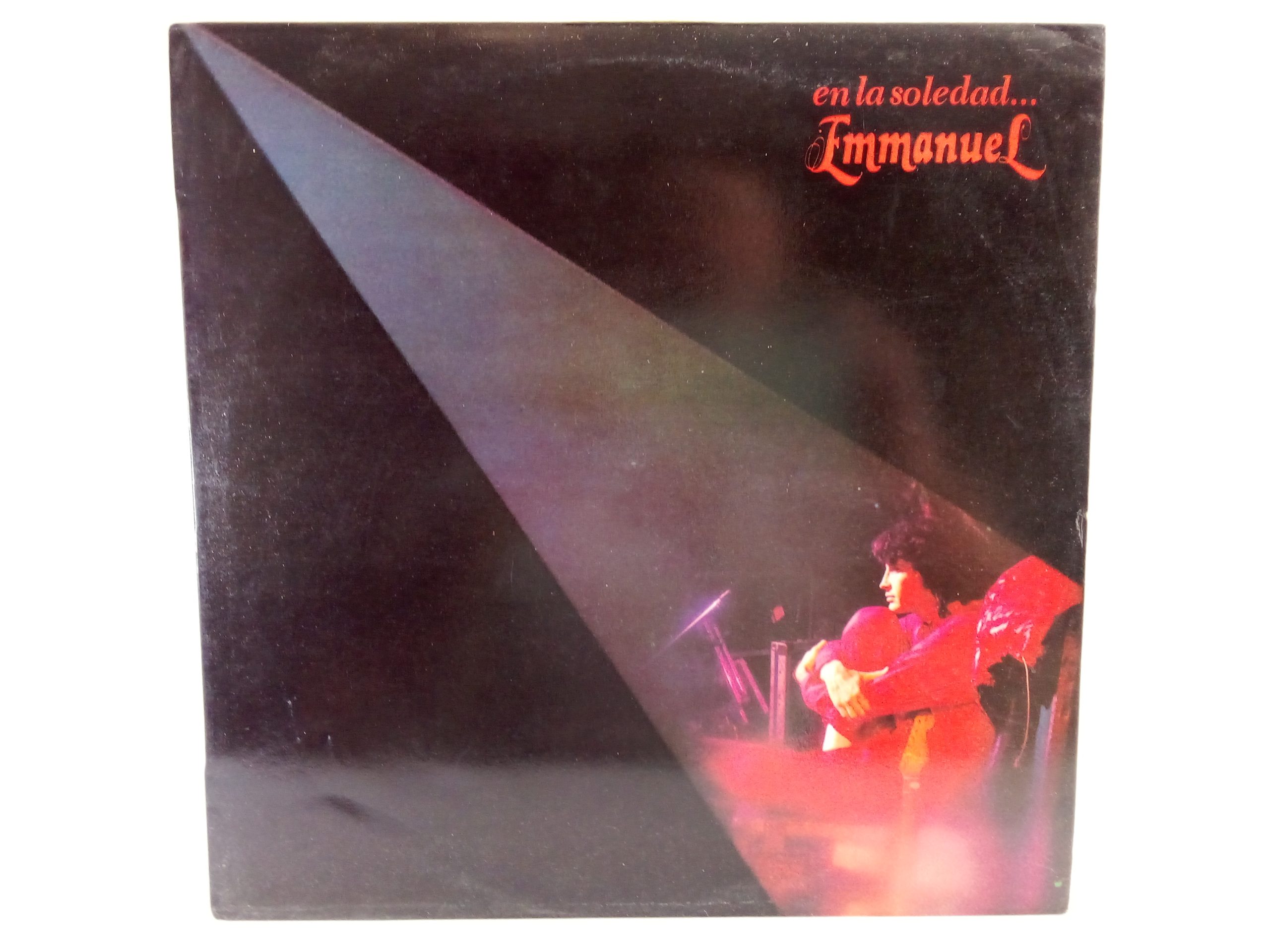 Vinilos Promocionales :: Emmanuel: ... En La Soledad, Emmanuel, vinilos de Emmanuel, Música Popular Latinoamericana, vinilos latinos, canción popular en español, cantantes Mexicanos, vinilos de época, vinilos Santiago Chile