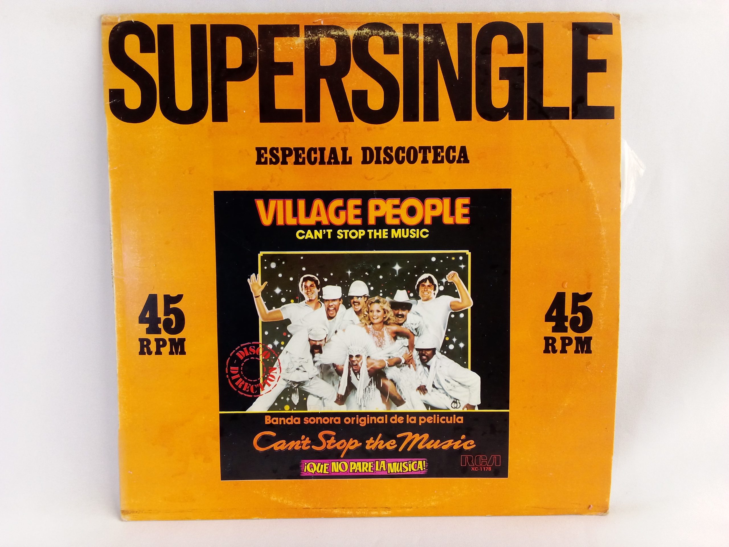 Village People: Can't Stop The Music, Village People, Vinilos usados Chile, Venta de Vinilos Online, vinilos discos baratos, vinilos baratos Santiago, Vinilos de 12'