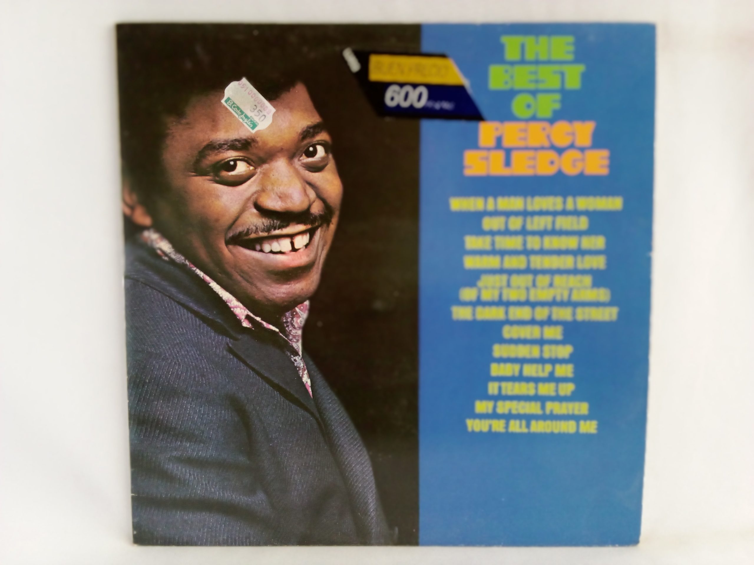 Percy Sledge: The Best Of Percy Sledge, Percy Sledge, vinilos de Percy Sledge, vinilos recopilatorios, discos de vinilo The Best Of, Vinilos Providencia ,Vinilos Santiago ,Vinilos usados Chile, vinilos de Soul, Soul, vinilos baratos