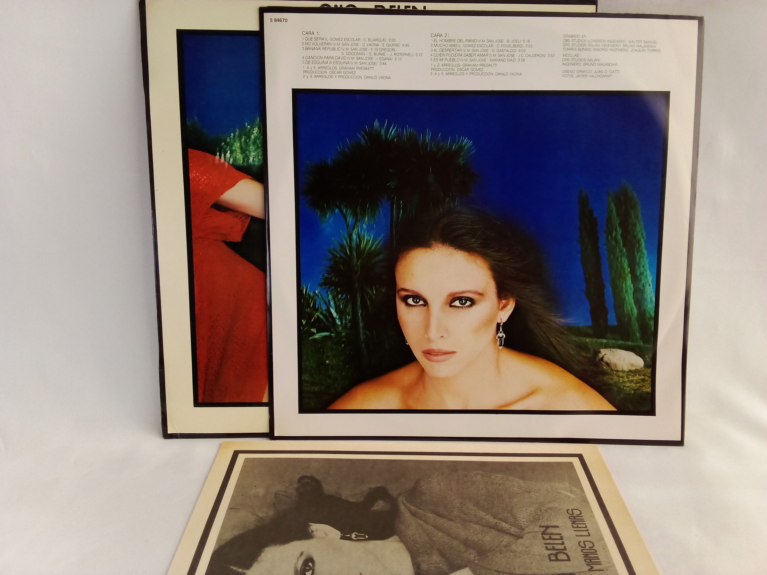 Ana Belén: Con Las Manos Llenas, Ana Belén, Pop español, Balada en español, venta vinilos de época, vinilos Chile, vinilos originales Chile