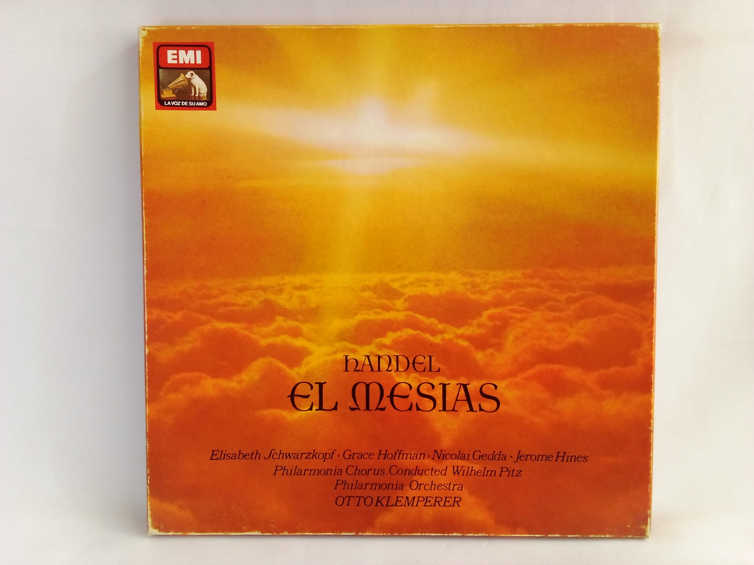 Handel: El Mesías, Handel, vinilos de Música Clásica, Venta de Vinilos Online, vinilos discos baratos, vinilos baratos Santiago, Vinilos música chilena, Oratorio, Música Barroca