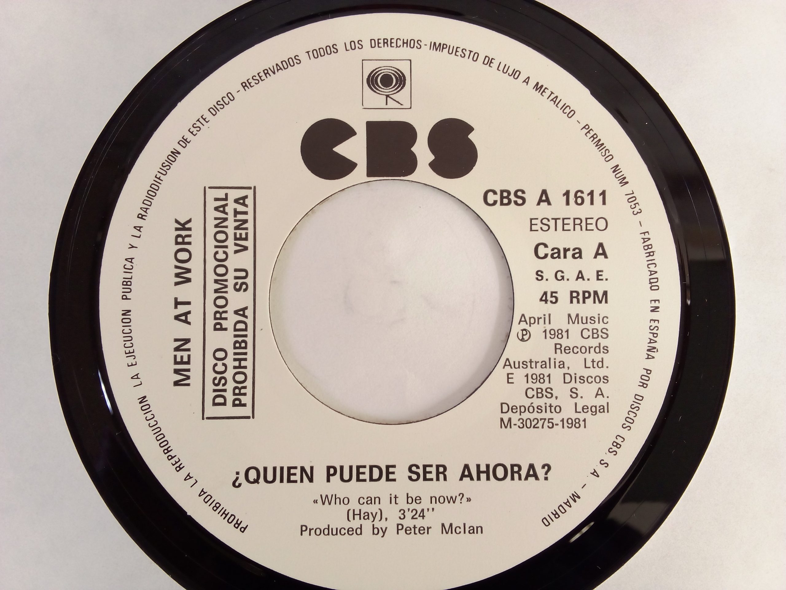 Men At Work: Who Can It Be Now? ( Quién Puede Ser Ahora?), Men At Work, vinilos de Men At Work, Venta de vinilos online, Vinilos discos baratos, Vinilos Providencia, Vinilos Santiago, Vinilos usados Chile