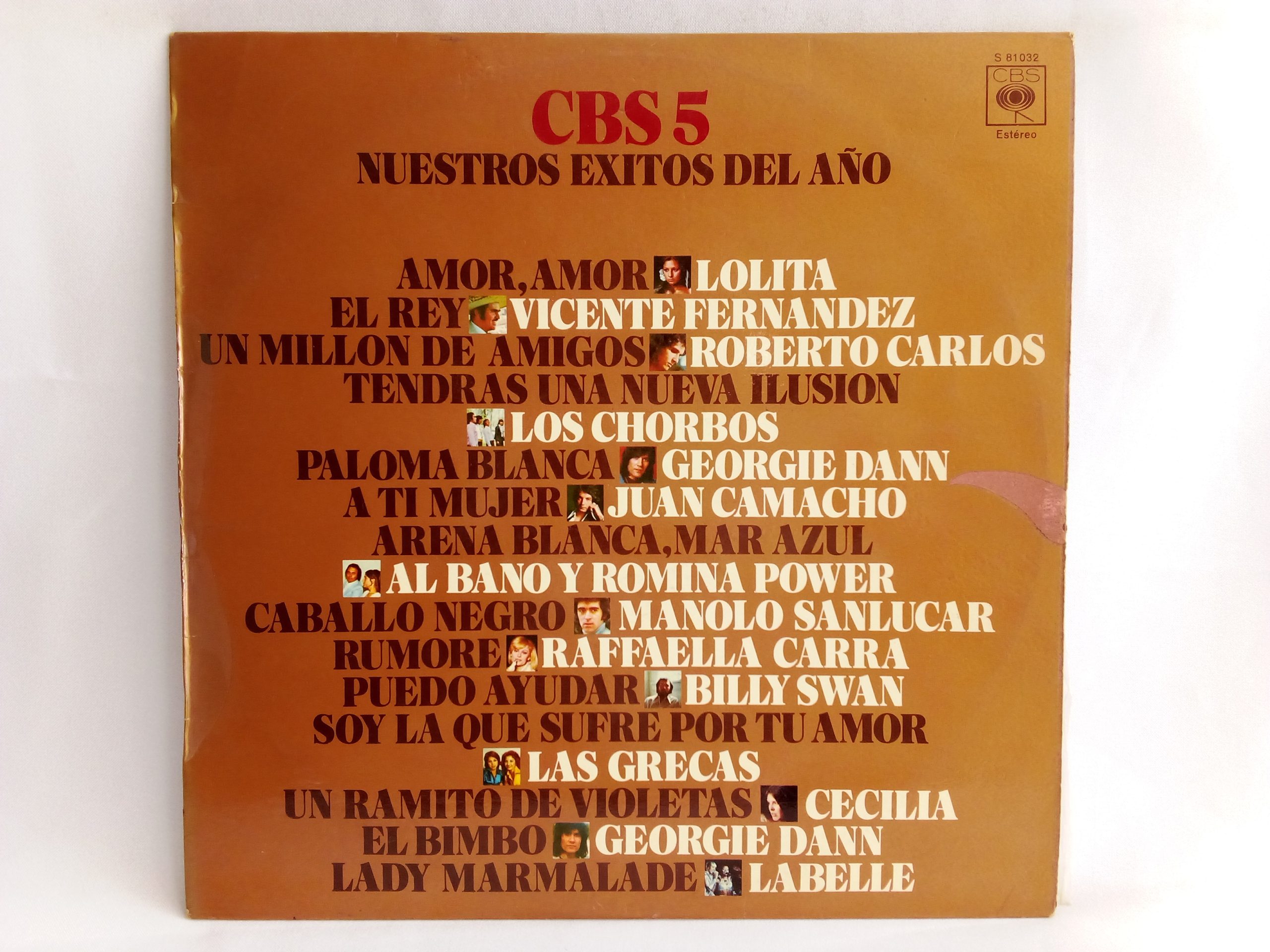 Vinilos en Oferta, CBS 5 Nuestros Exitos Del Año (Varios), Vinilos grandes éxitos, vinilos recopilatoria, vinilos de compilación, Vinilos great Hits, vinilos Very Best, Vinilos baratos Chile