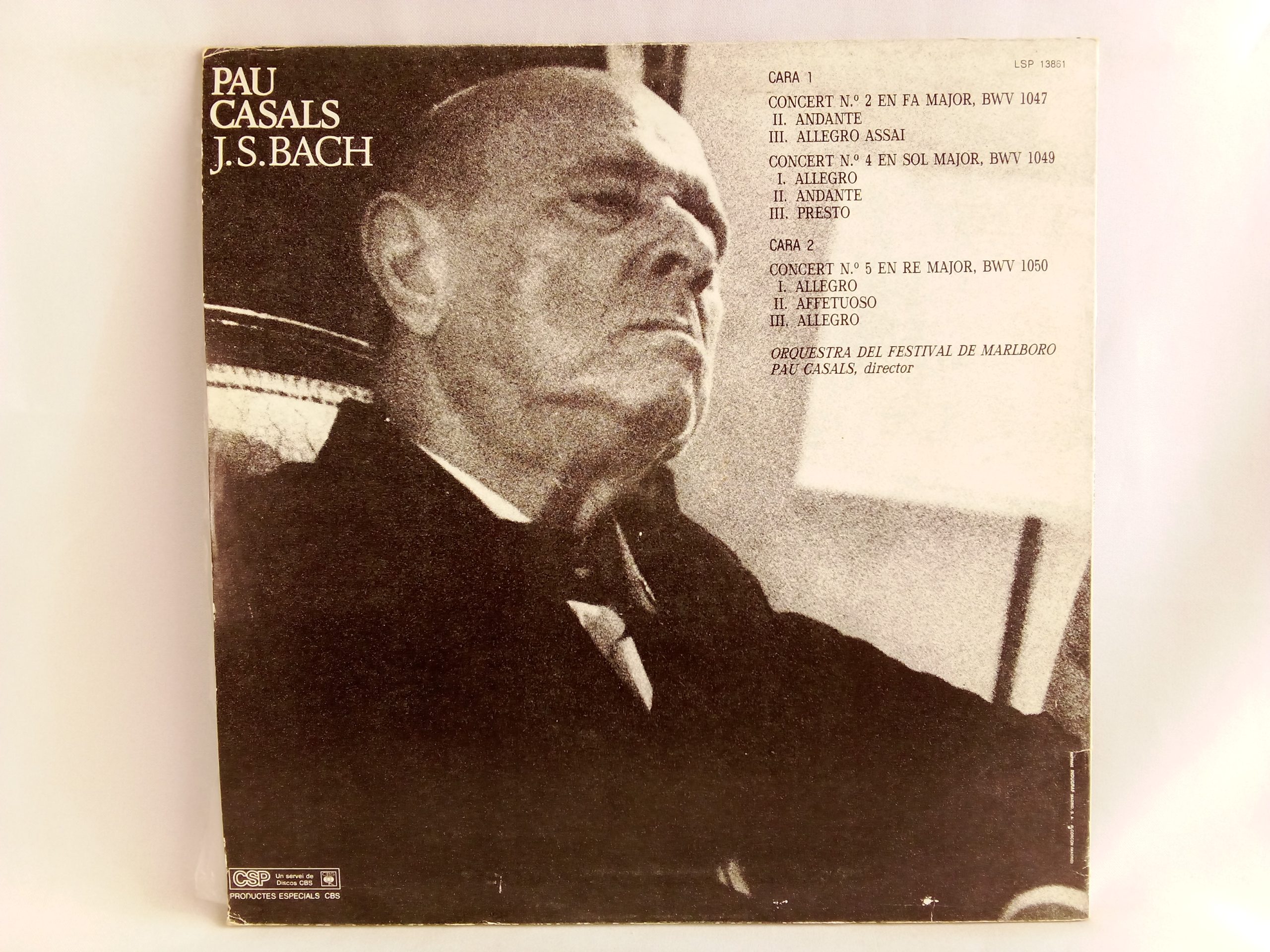 Vinilos en Oferta, Vinilos de Barroco, Pau Casals, Marlboro Festival Orchestra: Concerts De Brandenburg, Vinilos Santiago, Vinilos usados Chile, Venta de Vinilos Online, vinilos discos baratos, vinilos baratos Santiago