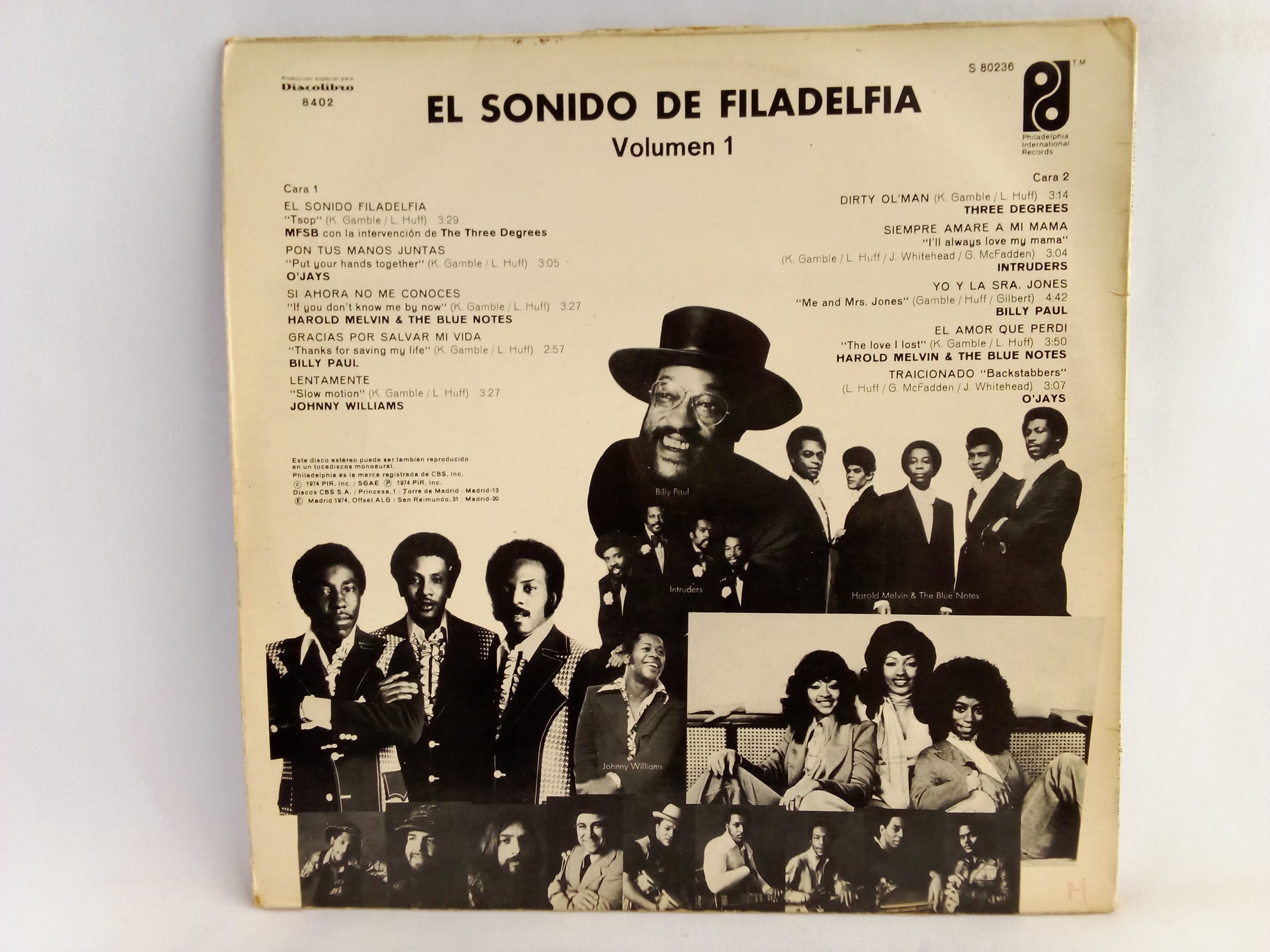 Vinilos en Oferta, El Sonido De Filadelfia Vol. 1 (Varios), Soul, Disco, vinilos de Soul, venta vinilos de Disco, Vinilos grandes éxitos, vinilos recopilatoria, vinilos de compilación, Vinilos great Hits, vinilos Very Best, Vinilos baratos Chile