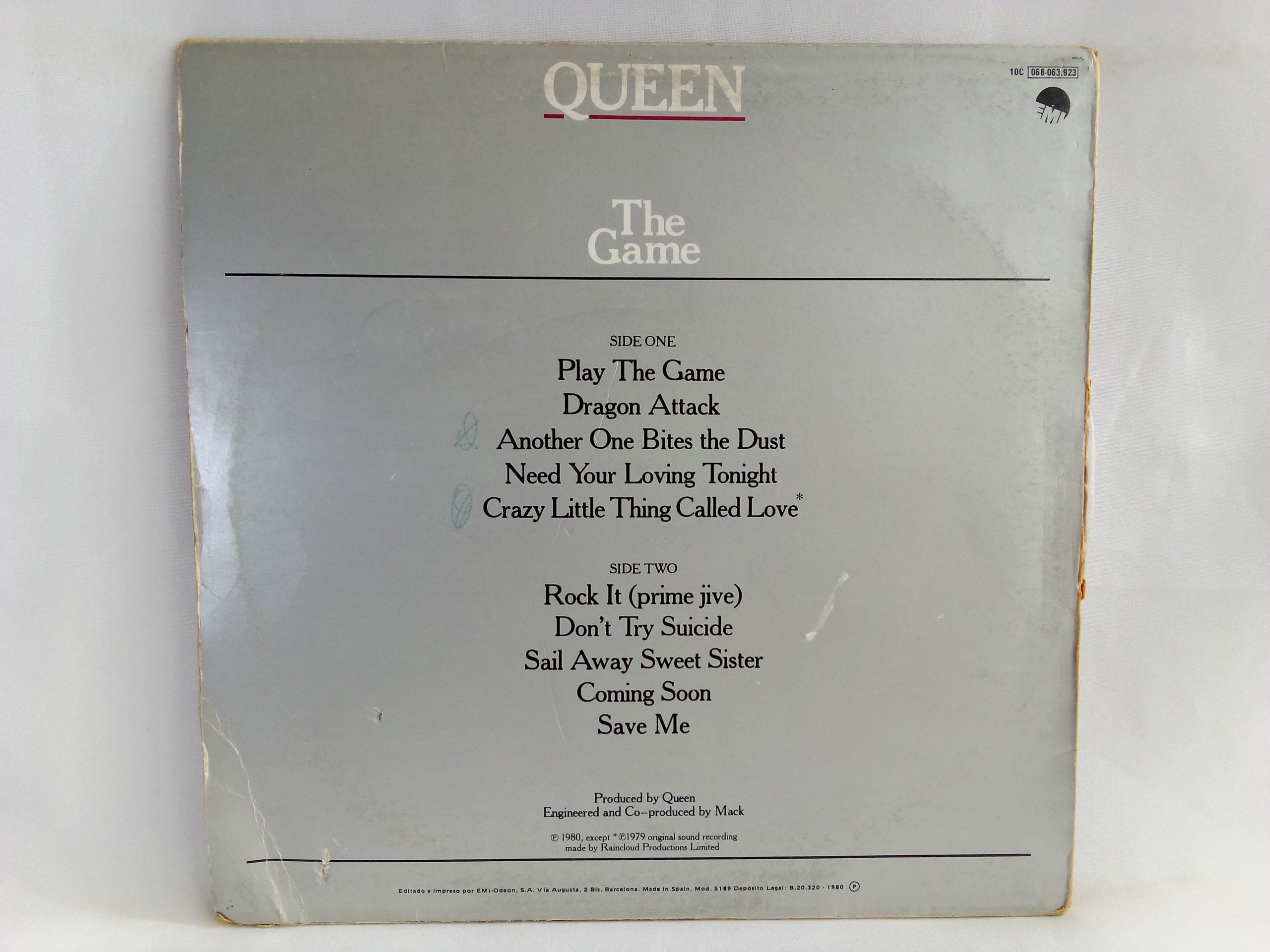Vinilos de Rock Chile, Queen: The Game, Queen, Venta vinilos de Rock, Venta vinilos online, Vinilos Santiago, Rock Clásico, Pop Rock, vinilos de Rock Clásico, vinilos de Pop Rock