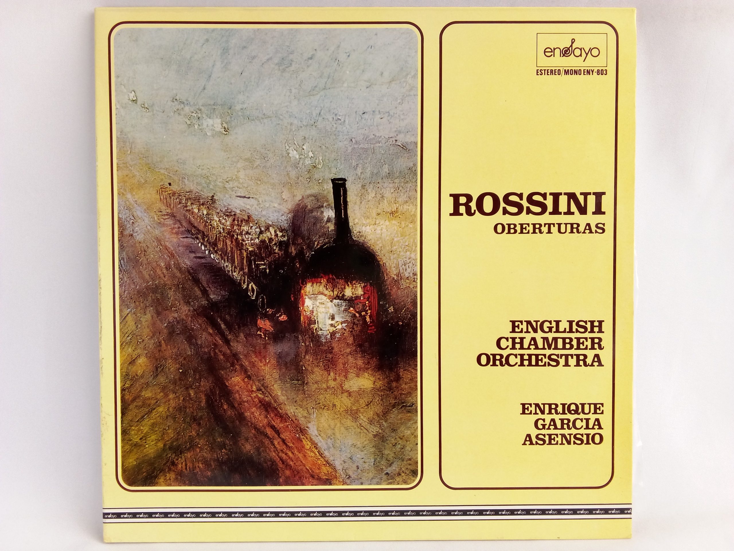 Vinilos en Oferta, Rossini/ English Chamber Orchestra/ Enrique Garcia Asensio: Oberturas, Rossini, Gioacchino Rossini, Música Clásica, vinilos Baratos, Venta online de vinilos, Vinilos Chile
