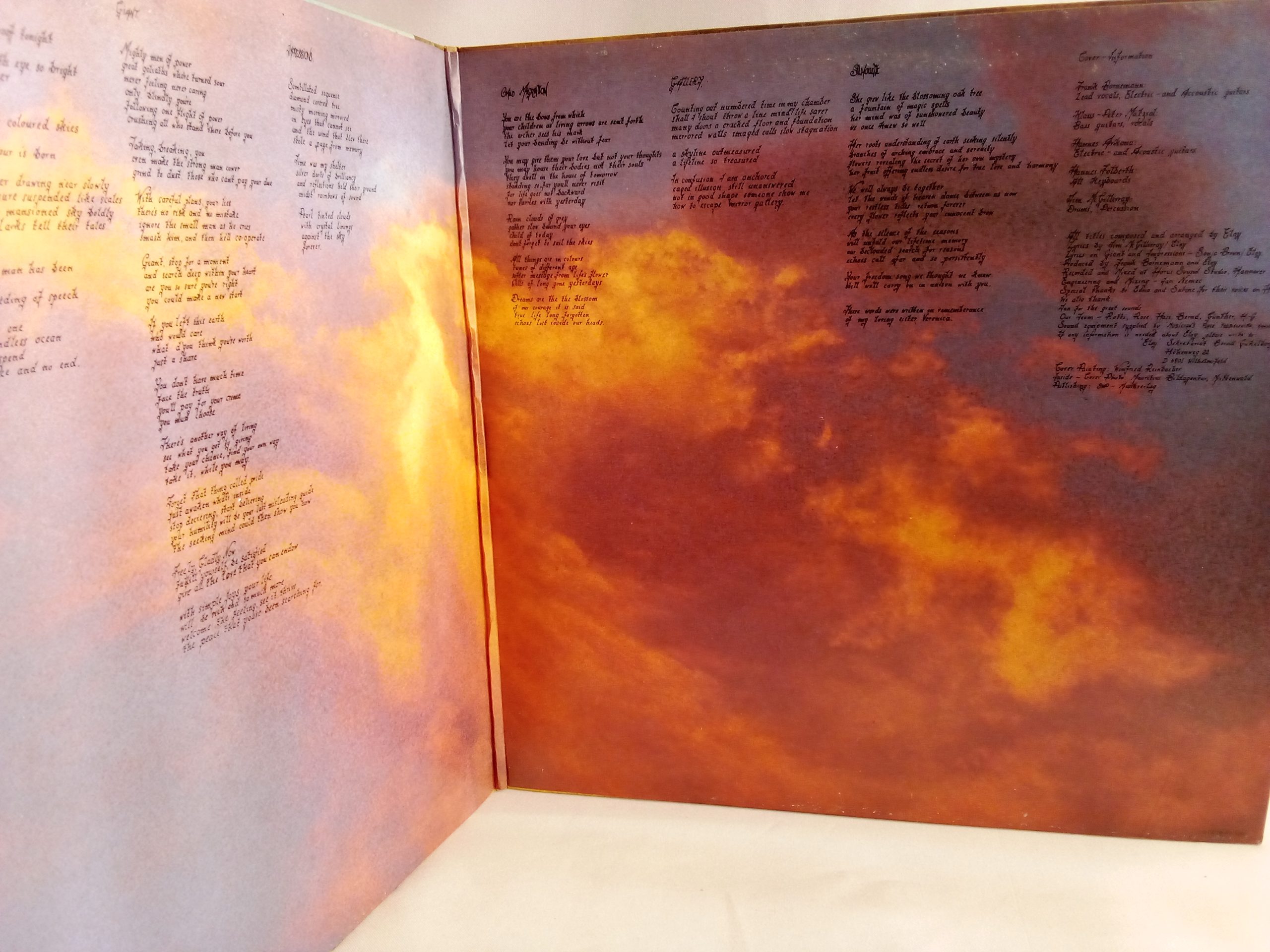 Vinilos de Rock, Eloy: Colours, Eloy, Krautrock, Rock Progresivo, Vinilos de época, venta vinilos Chile, venta online de vinilos