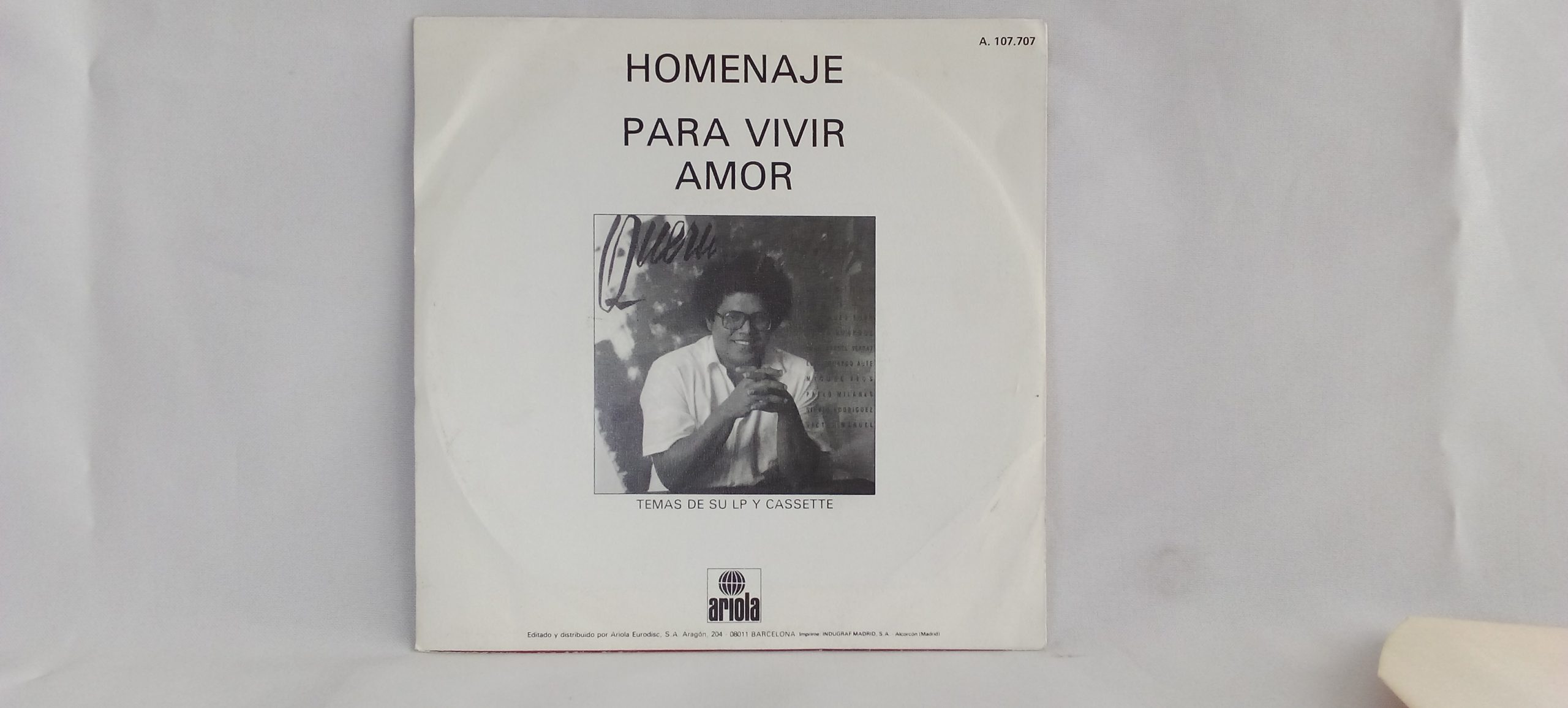 Vinilos en Oferta, Pablo Milanés: Homenaje, Pablo Milanés, Nueva Trova Cubana, venta vinilos en Chile, venta vinilos uñoa