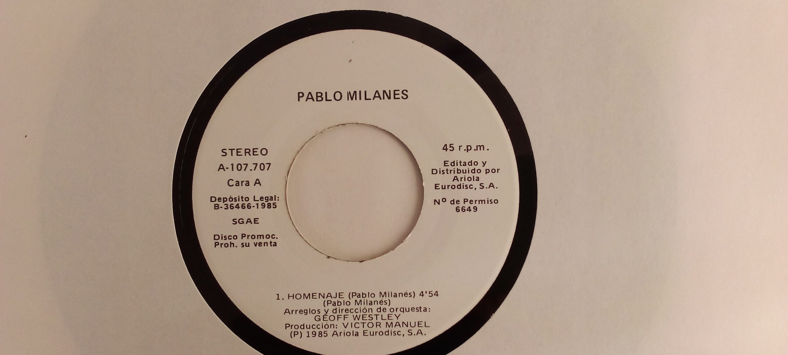 Vinilos en Oferta, Pablo Milanés: Homenaje, Pablo Milanés, Nueva Trova Cubana, venta vinilos en Chile, venta vinilos uñoa